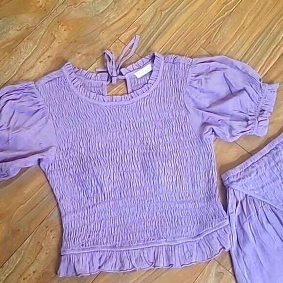 💲2️⃣0️⃣ Bundled ✔️Matching Set  Smocked Top Skirt Feminine Frilly Sweet - Picture 13 of 17